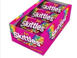 Кондитерские изделия Skittles 2 в 1 розовый, 38 гр.