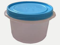 Контейнер 1л. (круглый с закручивающейся крышкой)