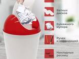 Контейнер ёмкость для мусора настольная - фото 3
