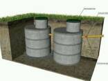 Копка канализации из бетонных колец на 3, 4, 5, 6, 7, 8 кубов для 2, 3, 4 человек.