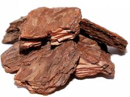 Кора сосновая в мешках (большая фракция) в мешках по 60 литров