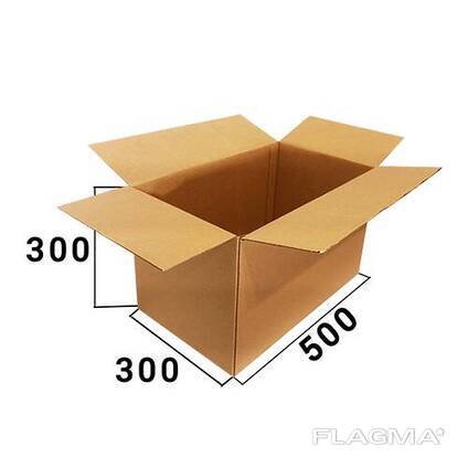 Коробка картонная 500х300х300 мм