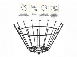 Корзина для фруктов металлическая, 25х13 см, Carmen, Perfecto Linea