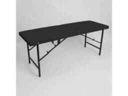 Косметологическая кушетка 180х60х70 (черный) ЭКО