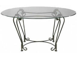 Кованый стол лофт Грифонсервис КОВ4