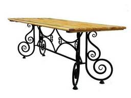 Кованый стол лофт Грифонсервис КОВ7
