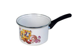 Ковш стальной эмалированный