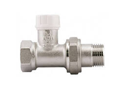 Кран 1/2" радиаторный прямой шестигранник ITAP