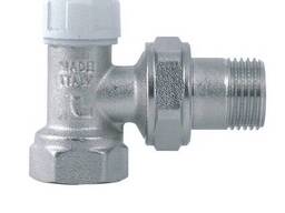 Кран 1/2" радиаторный угловой шестигранник ITAP