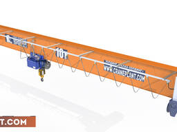 Кран мостовой опорный однобалочный