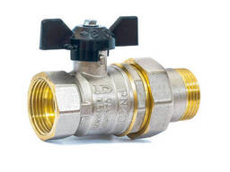 Кран шаровый 1" со сгоном LD (ВР-НР)