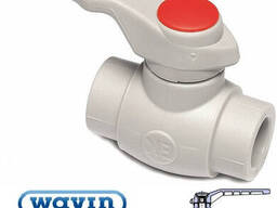 Кран шаровый ПП Ø 32 Wavin