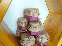 Крем-мёд с сушёной черникой