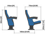 Кресло для кинотеатров и конференцзалов Аргентина - фото 3