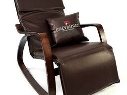 Кресло-качалка Calviano Comfort 1 коричневое
