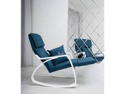 Кресло-качалка Calviano Comfort 1 синее