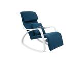 Кресло-качалка Calviano Comfort 1 синее - фото 2