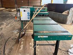 Кромкообрезной станок с " плавающим поставом пил" WOOD MIZER в комплекте *с приводной