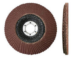 Круг лепестковый 125х22мм А80 плоск. КЛТ1 (Луга) (Lugaabrasiv)