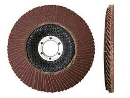 Круг лепестковый 180х22мм А80 плоск. КЛТ1 (Луга) (Lugaabrasiv)