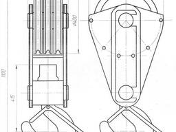 Крюковая подвеска ПК-12,5-17А-3-400-16,5
