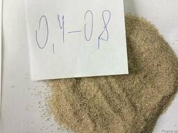 Кварцевый песок для пескоструя SiO2 98,5%