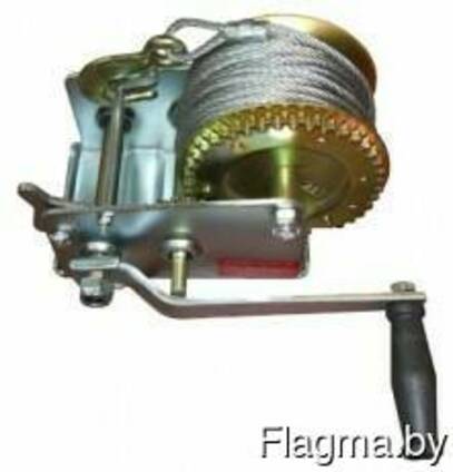 Лебедка барабанная WH18-20 (0.75 тн, с канатом 20 м. ..