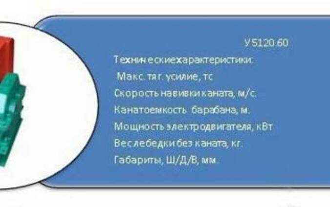 Лебедка электрическая У5120