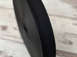 Лента ременная п/п. Ширина 40мм. Длина 50м. Черно-белая