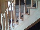 Изготовление и монтаж деревянных лестниц гродно