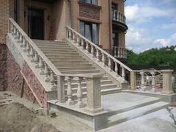 Лестницы из гранита. Входные группы. Ступени из гранита.