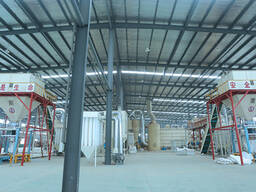 Линия по производству пеллет из опилок с годовой производительностью 100000 тонн в провинц