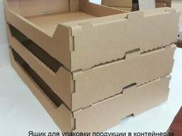 Лоток из гофрокартона для голубики