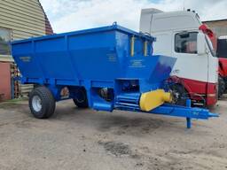 Машина для разбрасывания подстилочного материала РПУ