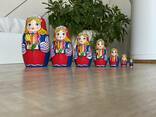 Матрешки в народном голландском костюме, набор 7 шт - фото 1
