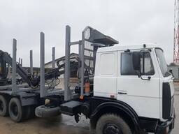 МАЗ 6303 Автомобиль грузовой специальный сортиментовоз с прицепом