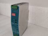 Mean Well EDR-75-24	AC-DC промышленный блок питания на DIN-рейку - фото 1