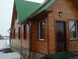 Купить металлический сайдинг экобрус блокхаус Grand Line