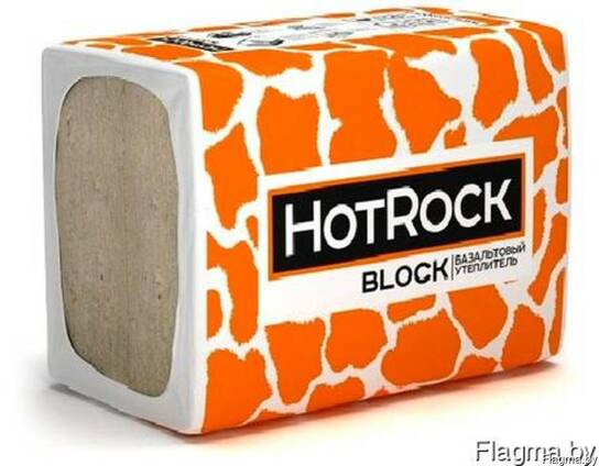 Минеральная вата HotRock Блок 1200х600х50 упак 0,288 м3