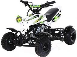 Мини-квадроцикл Motax ATV H4 mini-50 cc, белый-зелёный