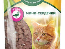 Мини-сердечки из утки для кошек, 40 г. Triol (арт. ТР 20171023)