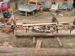 Передвижная пилорама (мобильная) у вас дома