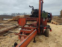 Мобильная пилорама услуги