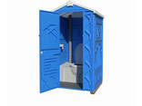 Мобильная туалетная кабина, зеленая Доставка по РБ - фото 2