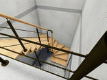 Модульная лестница, лестница в дом П-образная на 16 ступеней + 3D Проект в. .. - фото 3