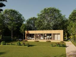 Модульный дом, 40 кв. м.