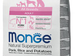 Monge Speciality Adult Dog Pork Rice&amp;amp;Potatoes-сухой корм для взрослых собак. ..