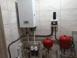 Монтаж внутренней и наружной канализации, вода, отопление