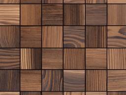 Мозаика из термодерева