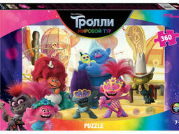 Мозаика "puzzle" 360 "Trolls - 2" DreamWorks